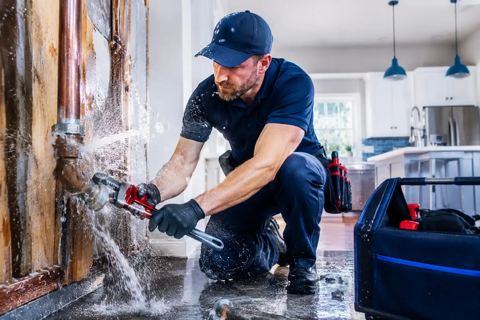 Local emergency pipe repair professionals in Pineville, PA